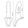 Tuščiaviduris strap-on dildo „Action Kevin L“ - Intoyou