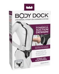 Strap-on diržas „Body Dock Suspenders“ - Pipedream