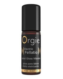 Stimuliuojantis lūpų blizgis oraliniam seksui „Electric Fellatio“, 10 ml - Orgie