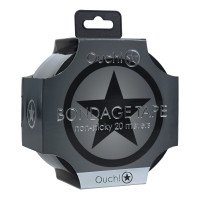 Suvaržymo juosta „Bondage Tape Black“, 20 m - Ouch!