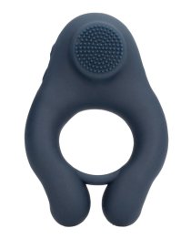 Vibruojantis penio žiedas „Vibrating Cockring with Clitoris Stimulation“ - Loveline