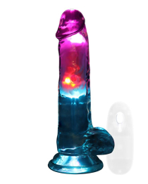 Vibruojantis falo imitatorius „LED Vibrating Cock 7“ - RealRock