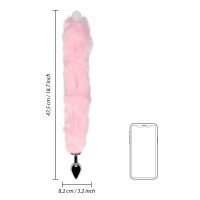Šviečiantis analinis kaištis „Light-Up Fox Tail“ - Ouch!