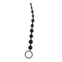 Analiniai karoliukai „Basic Anal Beads Black”