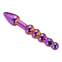 Stiklinis analinis dildo „Ridged Anal Dildo“ - Dream Toys