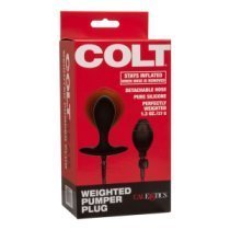 Pripučiamas analinis kaištis „Weighted Pumper Plug“ - CalExotics