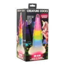 Silikoninis dildo „Uni-Glow“ - XR