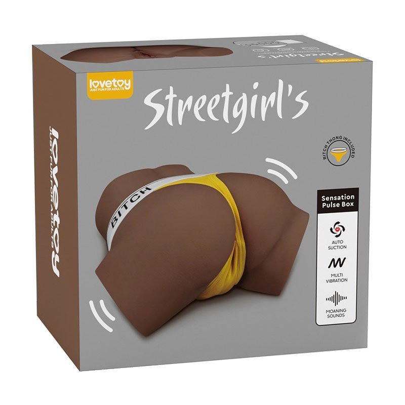 Vibruojantis masturbatorius „Streetgirl's Sensation Pulse Nr. 2“ - Love Toy