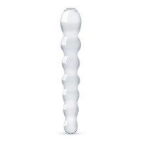 Stiklinis dvipusis dildo „Glass Dildo Nr. 19“ - Gildo