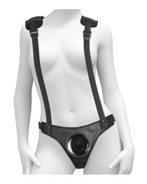 Strap-on diržas „Body Dock Suspenders“ - Pipedream