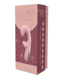 Vibratorius kiškutis „Glam Flexible Duo Vibrator“ - Dream Toys