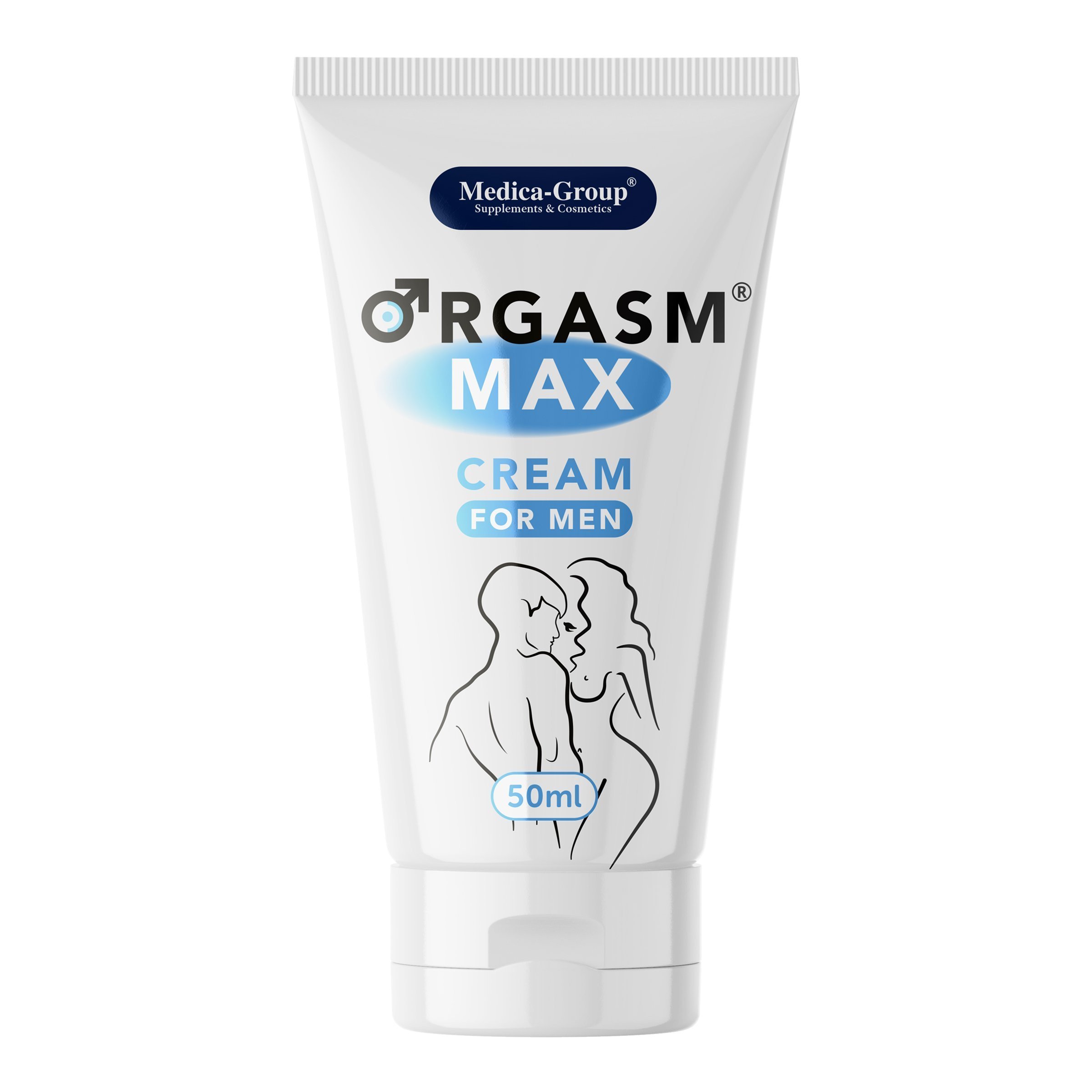 Erekciją stiprinantis kremas „Orgasm Max“, 50 ml - Medica-Group