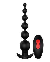 Vibruojantys analiniai karoliukai „Remote Graduated Beads“ - Dream Toys