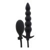 Pripučiami analiniai karoliukai „Inflatable Ribbed Plug Advanced“ - Extreme
