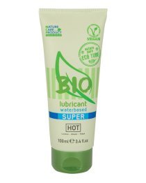 Ekologiškas vandens pagrindo lubrikantas „Bio Super“, 100 ml - Hot