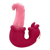 Vibratorius kiškutis „Double Tongue Vibrator“