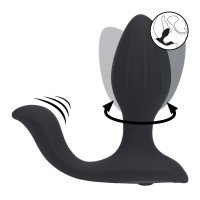 Vibruojantis analinis kaištis „Vibrating and Rotating Anal Plug“ - Levelz Vibruojantis analinis kaištis „Vibrating and Rotating Anal Plug“ - Levelz