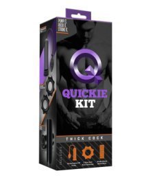 Sekso žaislų rinkinys (pažeista pakuotė) „Quickie Kit Thick Cock“ - Blush