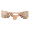 Strap-on dildo (pažeista pakuotė) „The Ultra Soft Double Nr. 5.8“ - Love Toy