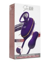 Automatinis stimuliatorius - pompa „Automatic Pump & Anal Stimulator“ - She.E.O