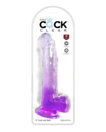Falo imitatorius „Clear Nr. 9“ - King COCK