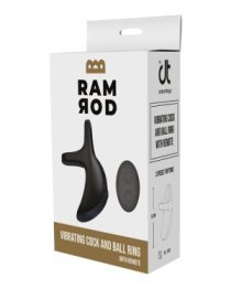 Penio ir sėklidžių žiedas „Vibrating Cock and Ball Ring“ - Ramrod