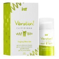 Stimuliuojantis gelis „Vibration! Caipirinha“, 15 ml - Intt