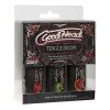 Rinkinys oraliniam seksui „Good Head Tingle Drops“, 3 vnt. - Doc Johnson