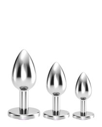 Analinių kaiščių rinkinys „Bijou Anal Train Trio“ - Crushious