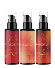 Masažo lubrikantų rinkinys „Sensual Delight“, 150ml - Bodygliss
