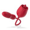 Automatinis vibratorius - stimuliatorius „Thrusting Dildo with Tongue Function“ - Teazers