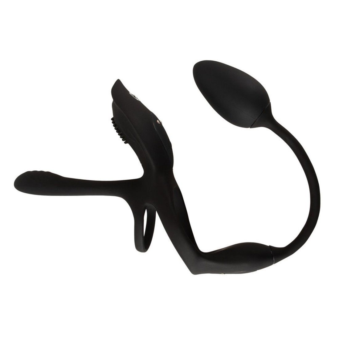 Vibruojantis penio žiedas - kaištis „RC Multi Function“ - Couples Choice