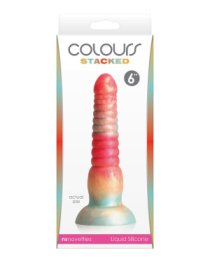 Dildo „Stacked 6 Inch - Red Gold“ - NS Novelties