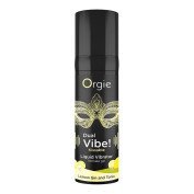 Stimuliuojantis gelis „Dual Vibe! Lemon Gin and Tonic“, 15 ml
