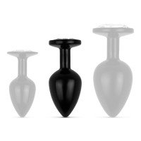 Vidutinis analinis kaištis „Metal Butt Plug“ - EasyToys