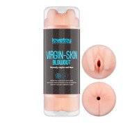 Dvipusis masturbatorius „Virgin-Skin Blowout - Vagina and Anus“