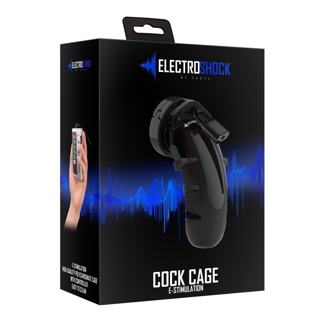 Elektrostimuliacinis penio narvas „Cock Cage E-Stimulation“ - ElectroShock