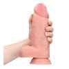 XXL falo imitatorius „Extra Thick Straight 9“ - RealRock