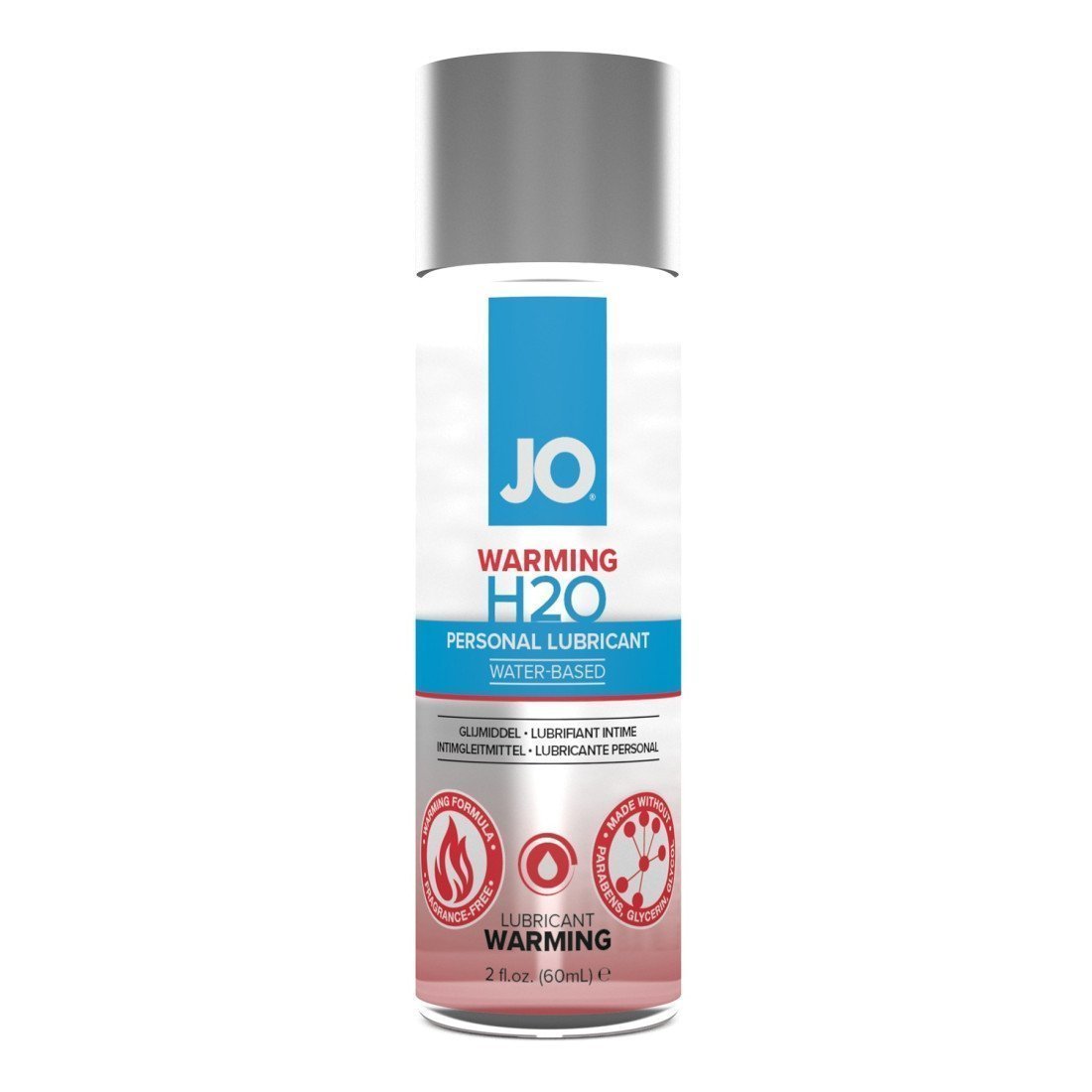 Šildantis vandens pagrindo lubrikantas „Warming H2O“, 60 ml - System JO