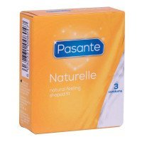 Prezervatyvai „Naturelle“, 3 vnt. - Pasante