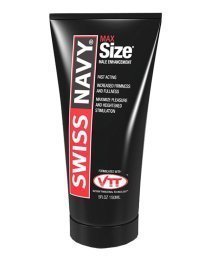 Stimuliuojantis kremas peniui „Max Size“, 150 ml - Swiss Navy