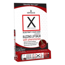 Stimuliuojantis lūpų balzamas su feromonais „X ON the Lips Electric Cherry“ - Sensuva