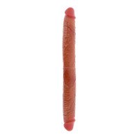 Dvigubas dildo „Foreskin Doubledong 46 cm“ - Get Real