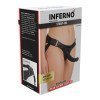 Strap-on diržas „Inferno Thigh Strap-on“ - Hidden Desire