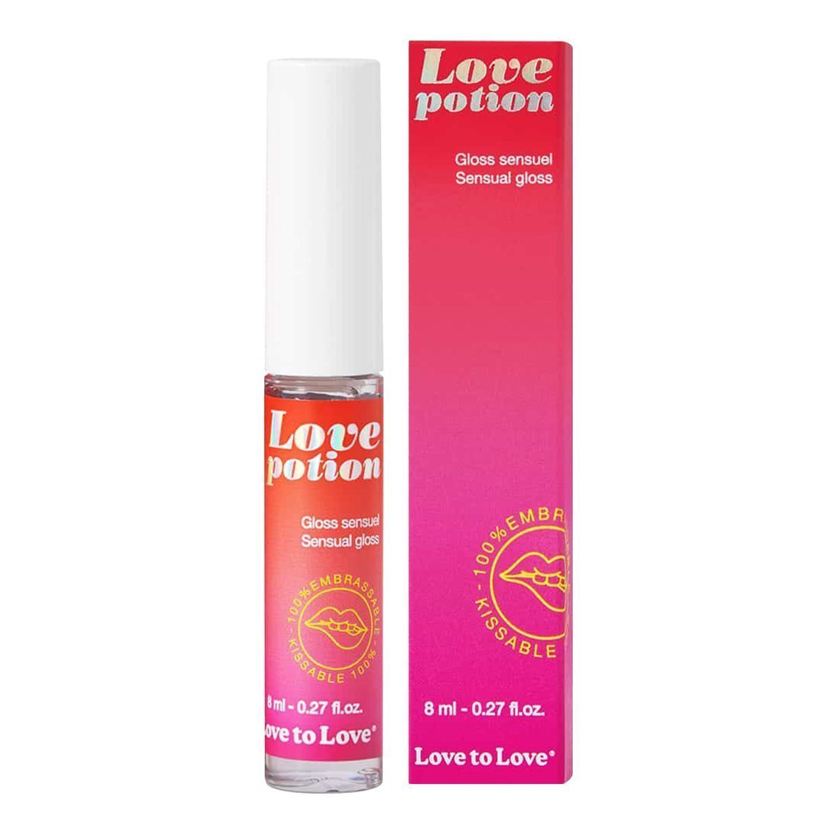 Lūpų blizgesys oraliniam seksui „Love Potion“, 8 ml - Love to Love