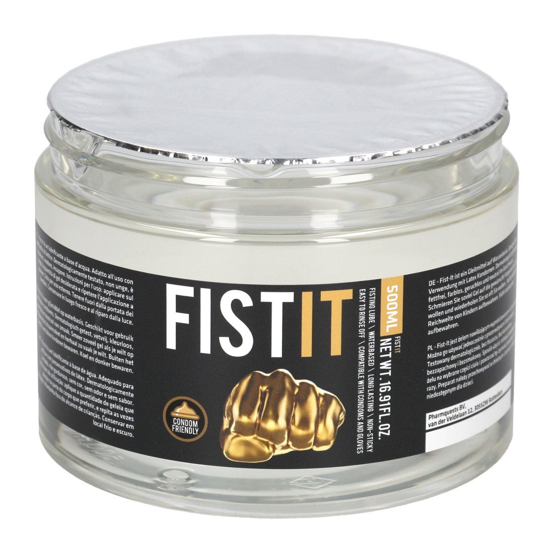 Vandens pagrindo lubrikantas „Waterbased“, 500 ml - Fist It