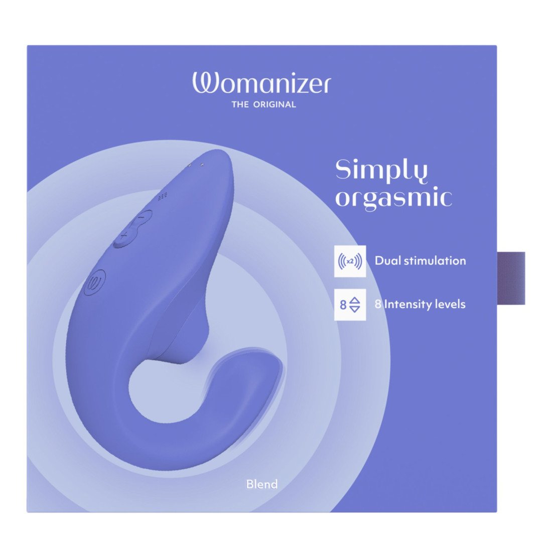 Klitorinis stimuliatorius - vibratorius „Blend“ - Womanizer