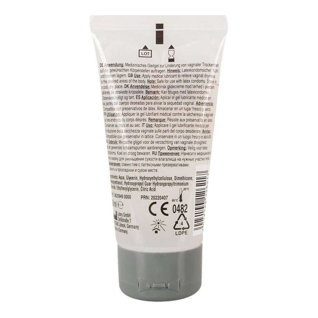Hibridinis lubrikantas „Performance“, 50 ml - Just Glide