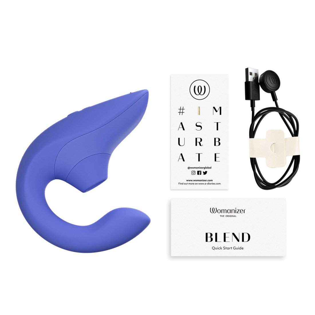 Klitorinis stimuliatorius - vibratorius „Blend“ - Womanizer