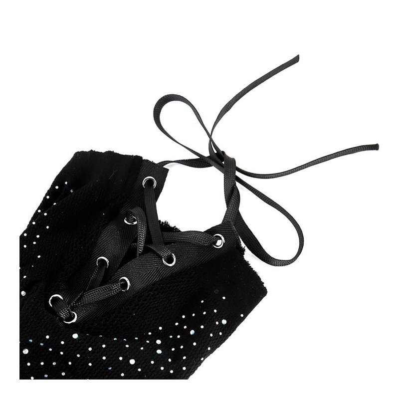 Kaukė „Lace Hood with Shiny Diamonds“ - Latetobed
